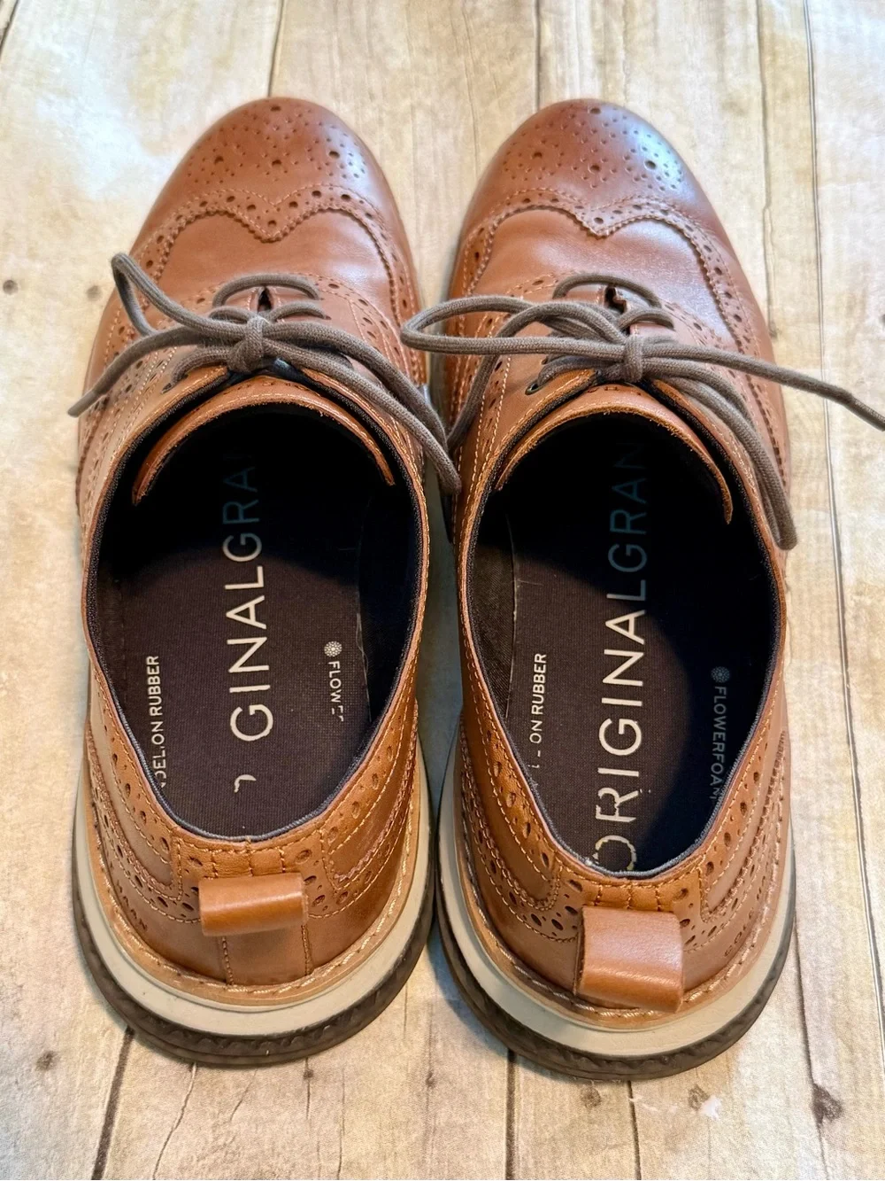 Cole Haan Men's ØriginalGrand Energyweave Wingtip Oxfords Dress Shoes